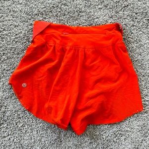 LULULEMON FAST AND FREE SHORTS